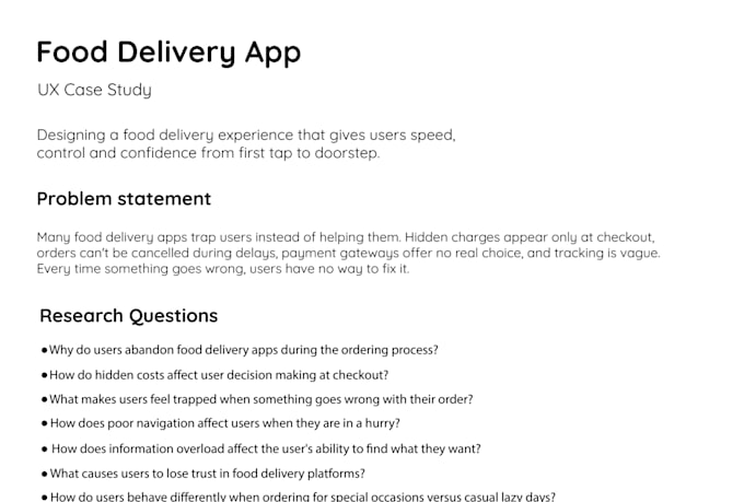 design UI UX and do user research for any digital product